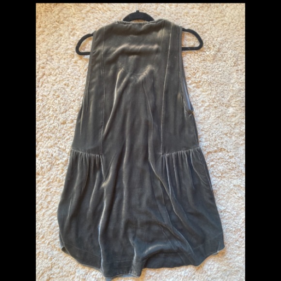 SOLD Wilfred Velvet & Silk Dress - Picture 2 of 4